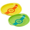 Munchkin White Hot Toddler Plates, 2ct - Assorted Colors
