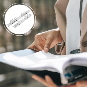 QUMIIRITY 4Pcs Reliures à feuilles longues segmentées avec un design pratique pour une utilisation au bureau