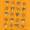 thumbnail image 3 of Tom And Jerry No Good Kids T Shirt (Large) for Youth Toddler Boys and Girls, Gold, 3 of 5
