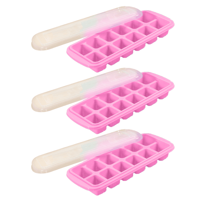 Bandeja para cubitos de hielo de fácil liberación (paquete de 3)