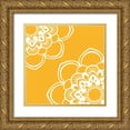 thumbnail image 1 of Robinson, Tamara 12x12 Gold Ornate Wood Framed with Double Matting Museum Art Print Titled - Mandala III, 1 of 4