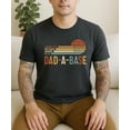 thumbnail image 4 of Dad A Base T-Shirt for Men Funny Dad Humor Shirt for Fathers Day Dark Gray Heather Shirt Adult 2XL, 4 of 5