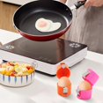 thumbnail image 4 of 2026 New Egg opener, Egg Shell Separator for Raw Eggs Gadgets Cracker Tool, Upgrade Stainless Steel Egg Cutter Egg Cracker Tool Multifunctional Egg Cutter Multipack (1, Pink), 4 of 10