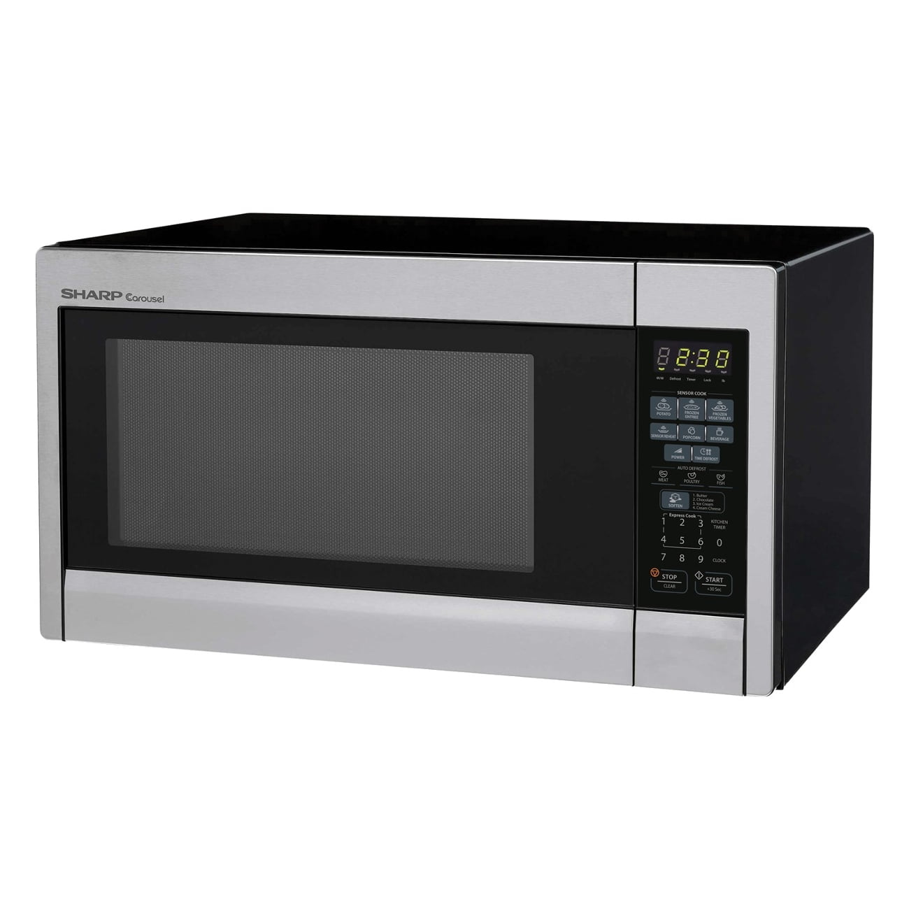 Sharp R451zs Carousel Countertop Microwave Oven 1 3 Cu Ft 1000w