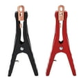 thumbnail image 2 of Battery Clip, Aluminum Alloy 400A Safe Black Red Stable Booster Test Clamps Rustproof  For ATVs For Boats, 2 of 8
