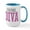 White/Blue Inside, variant on CafePress - Carpool DIVA Ceramic Mug - 15 oz Ceramic Large White Novelty Mug