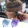thumbnail image 3 of EIMELI Coupe Guide Peigne 10pcs / Sac Outil de Conception de Coiffure Coupe Limite Pratique Résistant à l'Automne Guide Peigne, 3 of 4