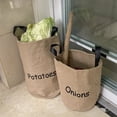 thumbnail image 4 of Gkeoshab Washable Grocery Bag 2 Pack Reusable Kraft Paper Bag Large Capacity Airtight Kitchen Home Pantry Organizer For Food Storage Flower Pot Refrigerator Kitchen Eggsertops Cupboard, 4 of 8