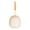 Orange, variant on WNFJR Large Plastic Leaky Spoon for Food, Soup Skimmer with Slotted Tea Strainer and Stirring Function, Orange/Green, 365x156x3cm