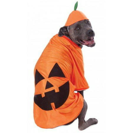 Big Dogs Pumpkin Jack-O'-Lantern Pet Dog Halloween Costume