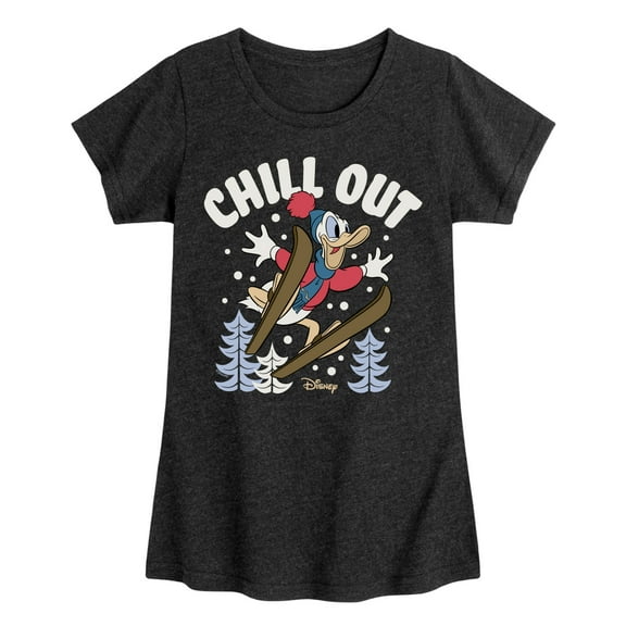 Disney - Chill Out Fitted Short Sleeve Graphic T-Shirt