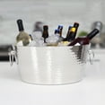 thumbnail image 6 of BREKX Anchored Round Hammered Stainless Steel Beverage Tub, Insulated, 6 of 9