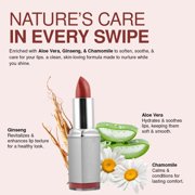 Palladio Herbal Lipstick, Rich Pigmented and Creamy Lipstick, Infused with Aloe Vera, Chamomile & Ginseng, Prevents Lips from Drying, Combats Fine Lines, Long Lasting Lipstick, Cosmopolitan
