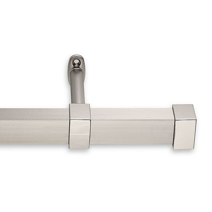 Cambria Metro 96 Inch Single Curtain Rod In Brushed Nickel Com Cambria Metro 96 Inch Single Curtain, 96 Inch Curtain Rod