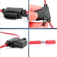 thumbnail image 7 of JISADER 5x12 AWG Inline Fuse Holder 30Amp Blade Fuse for ATV Boat Motorbikes, 7 of 7