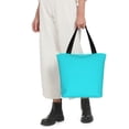 thumbnail image 4 of Japuie Aqua Print Women's Crossbody Tote Handbag,Shoulder Bag,Casual Tote,Satchels Crossbody Purse,Top-handle Tote Handbag,for Travel College Work, 4 of 7