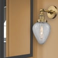 thumbnail image 2 of 203-BB-G146 Innovations Lighting Chatham - 1 Light Wall Sconce In Art Deco Style-12 Inches Tall and 7 Inches Wide-Brushed Brass Finish-Mercury Glass, 2 of 4