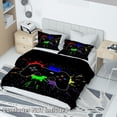 thumbnail image 3 of DSTESS Gamer Duvet Cover for Boys,Gaming Bedding Sets Gamer Room Decor Gamer Comforter Cover for Boys Girls Kids Teens (Twin),Black, 3 of 7