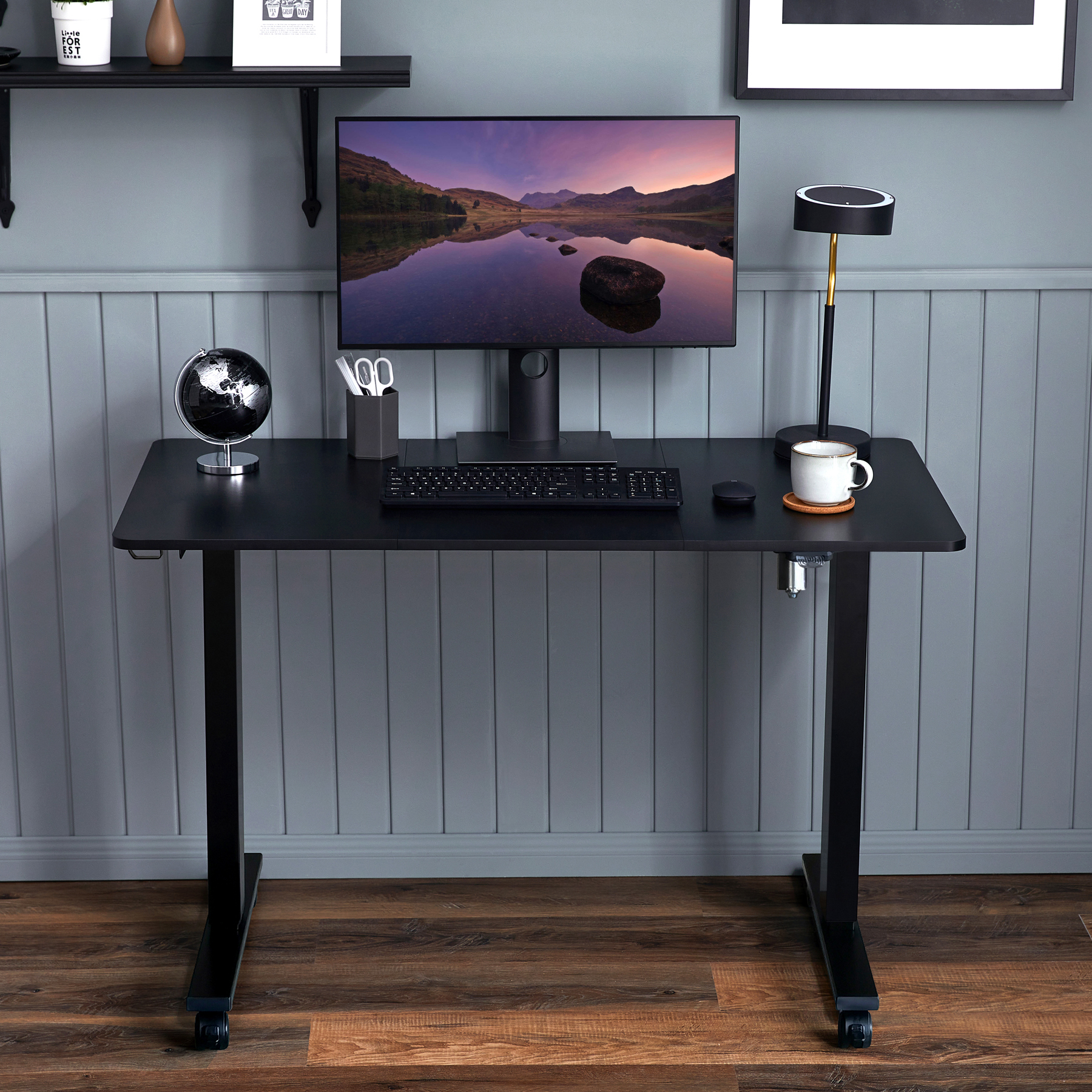 Utureal Electric Height Adjustable Standing Desk, 48 x 24 inch