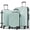 Green, variant on HOUSNIFLEX 3 Piece Luggage Set (20/24/28 Inch), Lightweight Expandable Suitcases with TSA Lock & 360° Spinner Wheels, Green