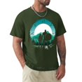 thumbnail image 1 of Camiseta de Kratos e Hijo para hombre ropa estética hippie tops de verano, 1 of 7