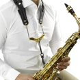 thumbnail image 3 of LLC Sangle d'Épaule en Cuir Double Universelle avec Rembourrage Réglable pour Saxophone Alto, Tenor et Soprano, 3 of 5