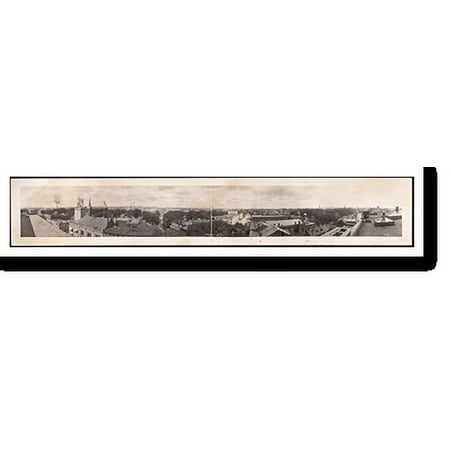 Historic Print, NH Manchester 1910 PHOTO, Width 7" x Length 36"