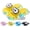 6.5, variant on Light Up Slippers for Women, Motion Sensor LED Slide Sandals with Cartoon Eyes, Lightweight Non Slip Indoor Outdoor Glow Slippers