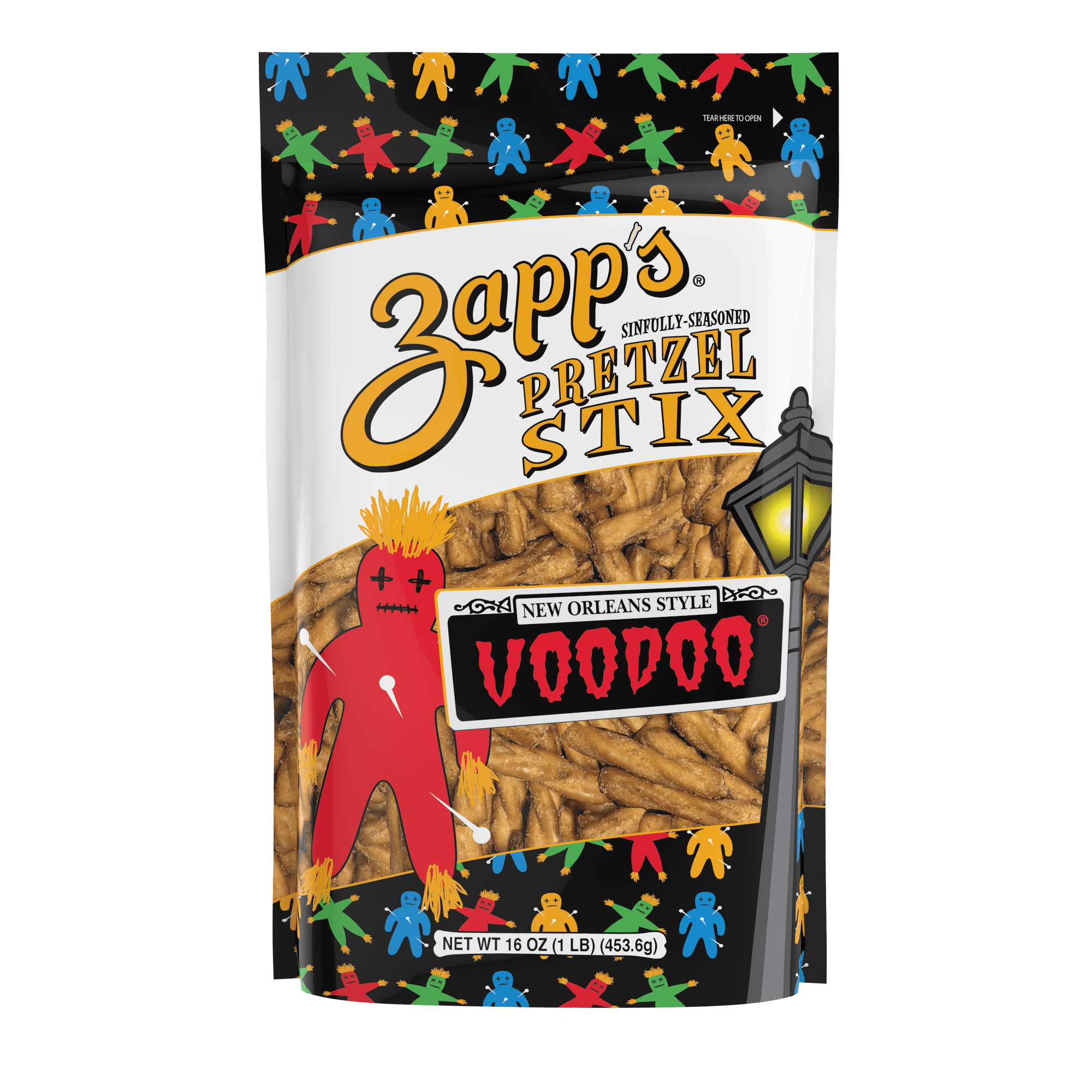 16 oz Zapp's Voodoo Pretzel Stix