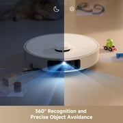 MOVA P10 Pro Ultra Robot Vacuum and Mop, Extenable Mop, Edge-to-Edge Cleaning,13000 Pa Suction, CleanLift System, Hot Water