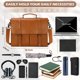 thumbnail image 2 of Bandolera RAINSMORE para hombre, portátil de 15,6 pulgadas, impermeable, 2 of 7