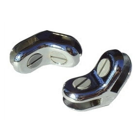 PENNZONI Delfector Connector for Drum Panels, Chrome Hinges, 1 Unit