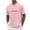 Pink, variant on California Graphic Tees for Men 2026 Summer Casual Short Raglan Sleeve Crewneck T Shirts West Coast Streetwear