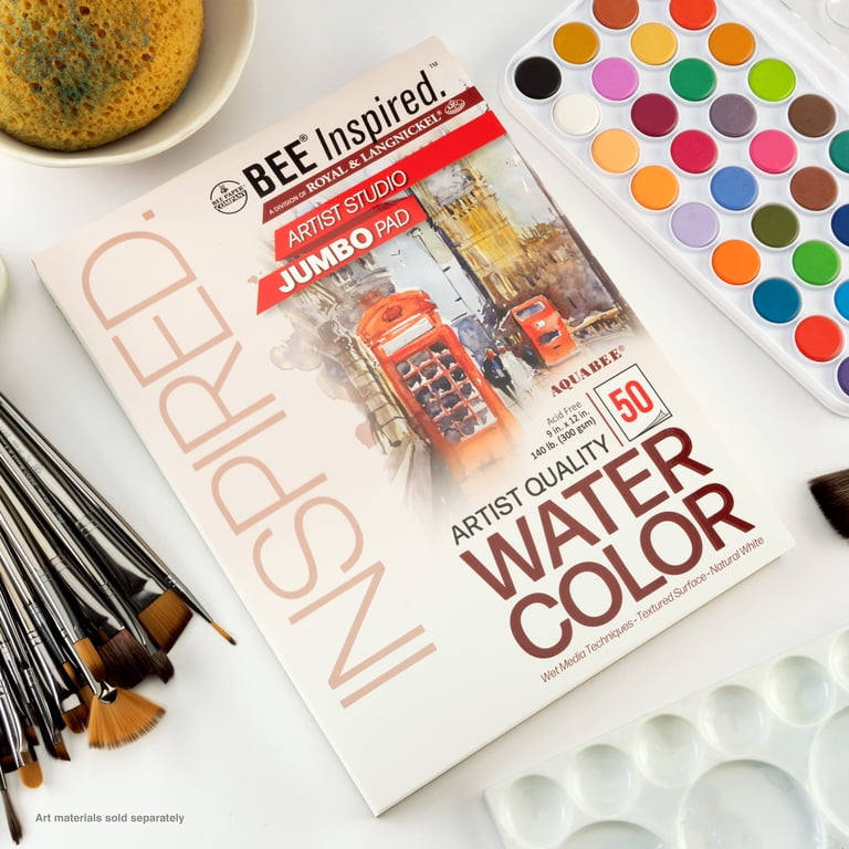 Bee Paper Bee Inspired Studio Watercolor Pad, 50 Sheets photo 5