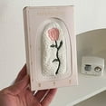 thumbnail image 5 of DISHAN Soft Hanging Towel Set - Rose Embroidered - Quick-Drying - Coral Fleece - Wedding Gift Face Towel Handkerchief - Bathroom Accessories, 5 of 8