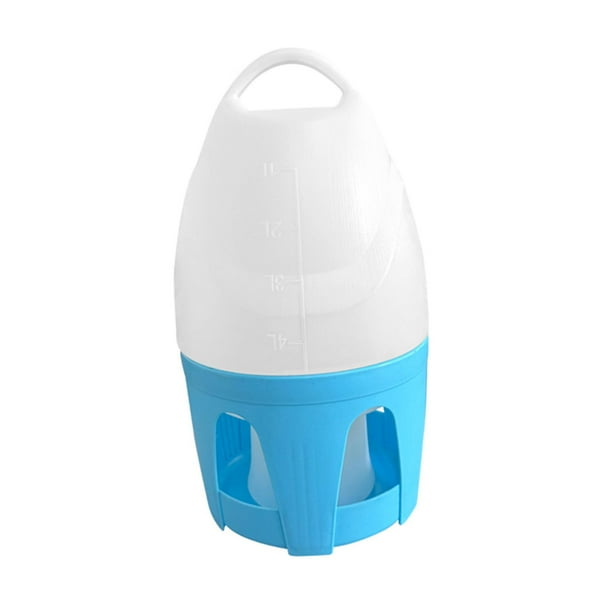 Dispensador de agua para palomas, comedero automático para pájaros, bebedero colgante para palomas, bebedero para pájaros 6 litros
