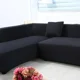 thumbnail image 4 of Protector de muebles para sala de estar, funda de sofá con propiedades antiarrugas y elásticas, funda elástica universal para sofás en forma de L (negro), 4 of 7