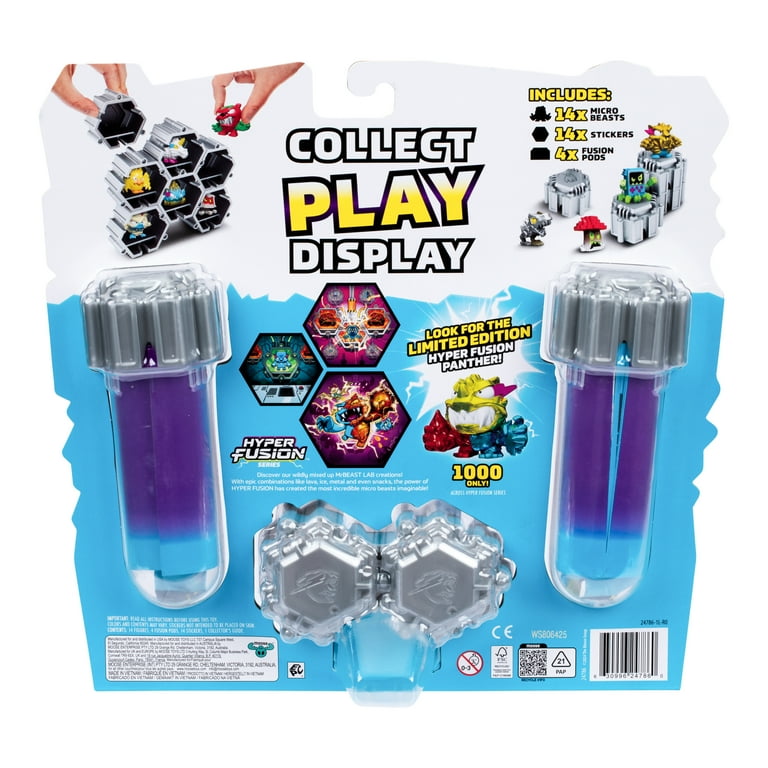 MrBeast Lab Swarms Hyper Fusion Series, Includes 14 Micro Beasts