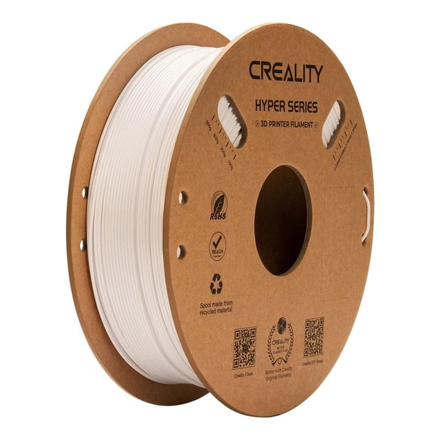Filament d'impression 3D Creality Hyper Series PETG 1 kg, blanc