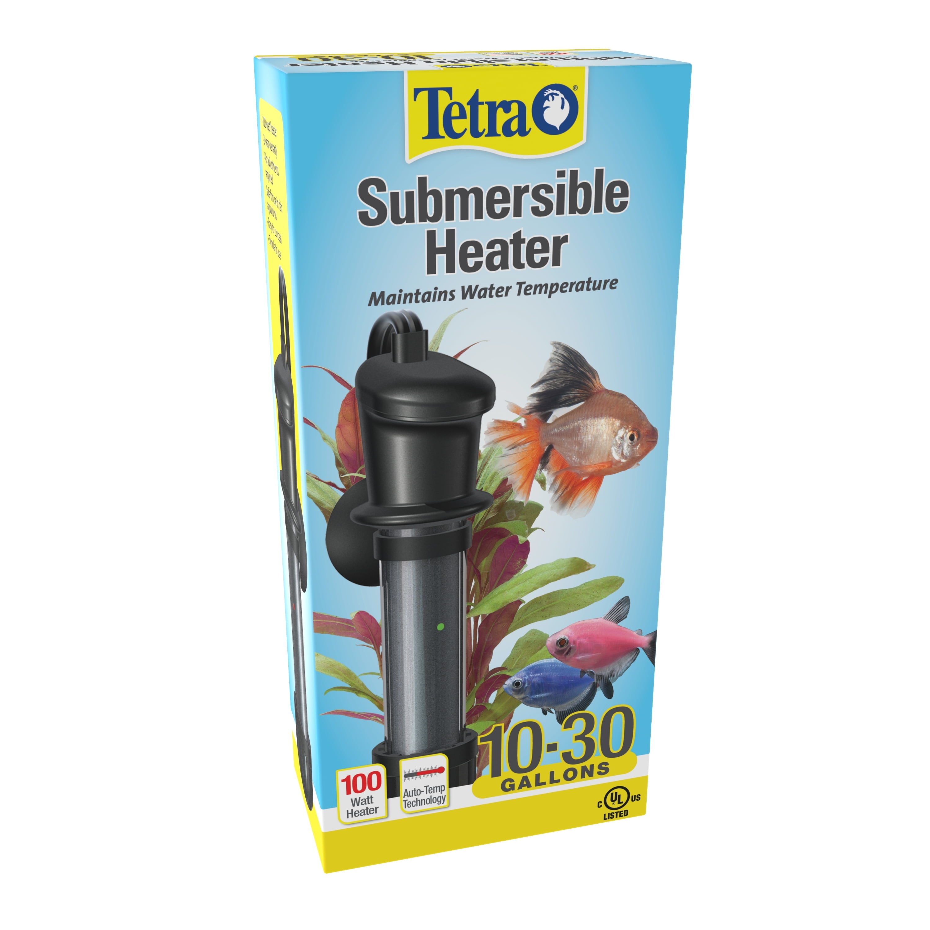 Tetra HT Submersible Heater 100 Watts, For 10 to 30 Gallon Aquariums