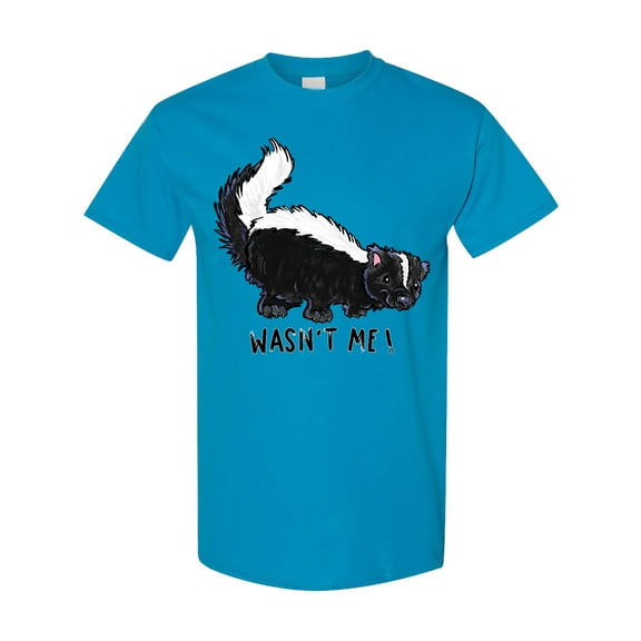 Inktastic Animals Cute Skunk Wasn't Me T-Shirt