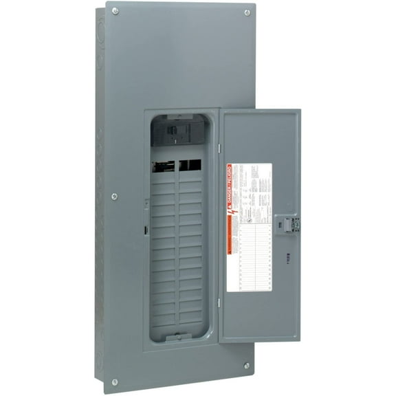 Square D by Schneider Electric HOM3060M200PC Square D Convertible Mains Breaker Load Center, 120/240 Vac, 200 A, 1 Phases, 22000 Air Interrupt