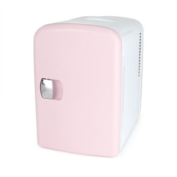 Personal Chiller Mini Fridge Small Space Cooler Pink K4106MTPK