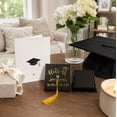 thumbnail image 4 of Graduation Cap Candy Box Black Squares Favors Box With Tassel For Grad Party Decoration Treat Holders, 4 of 6