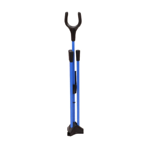 Soporte para arco compuesto, soporte para arco, objetivo plegable, trípode portátil estable, extraíble. Azul