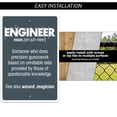 thumbnail image 3 of ENGINEER GUESS WORK Sign work engineering student job | Indoor/Outdoor | 17" Tall INGENIERO TRABAJO DE GUESES Trabajo de signo trabajo de estudiante de ingeniería | Interior / Exterior, 3 of 5