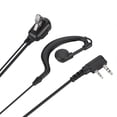 thumbnail image 2 of Auricular de radio, auriculares Walkie Talkie K-head en auricular de radio PTT Auricular de radio Rendimiento confiable, 2 of 8