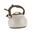 thumbnail image 3 of Tetera con Silbato para Estufa con Mango de Madera para Agua Hirviendo Leche, 3 of 9