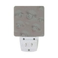 thumbnail image 2 of Cute Sheep Head Night Light 2 Pack LED Nightlight Plug into Wall Dusk to Dawn Sensor Soft White, 2 of 7