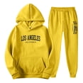 thumbnail image 4 of CONROSES Mens Tracksuits 2 Peice Set Casual Sweat Suit for Men Letter Graphic Y2K Long Sleeve Hoodies Joggers Fashion Streetwear Jogging Track Suits, 4 of 4